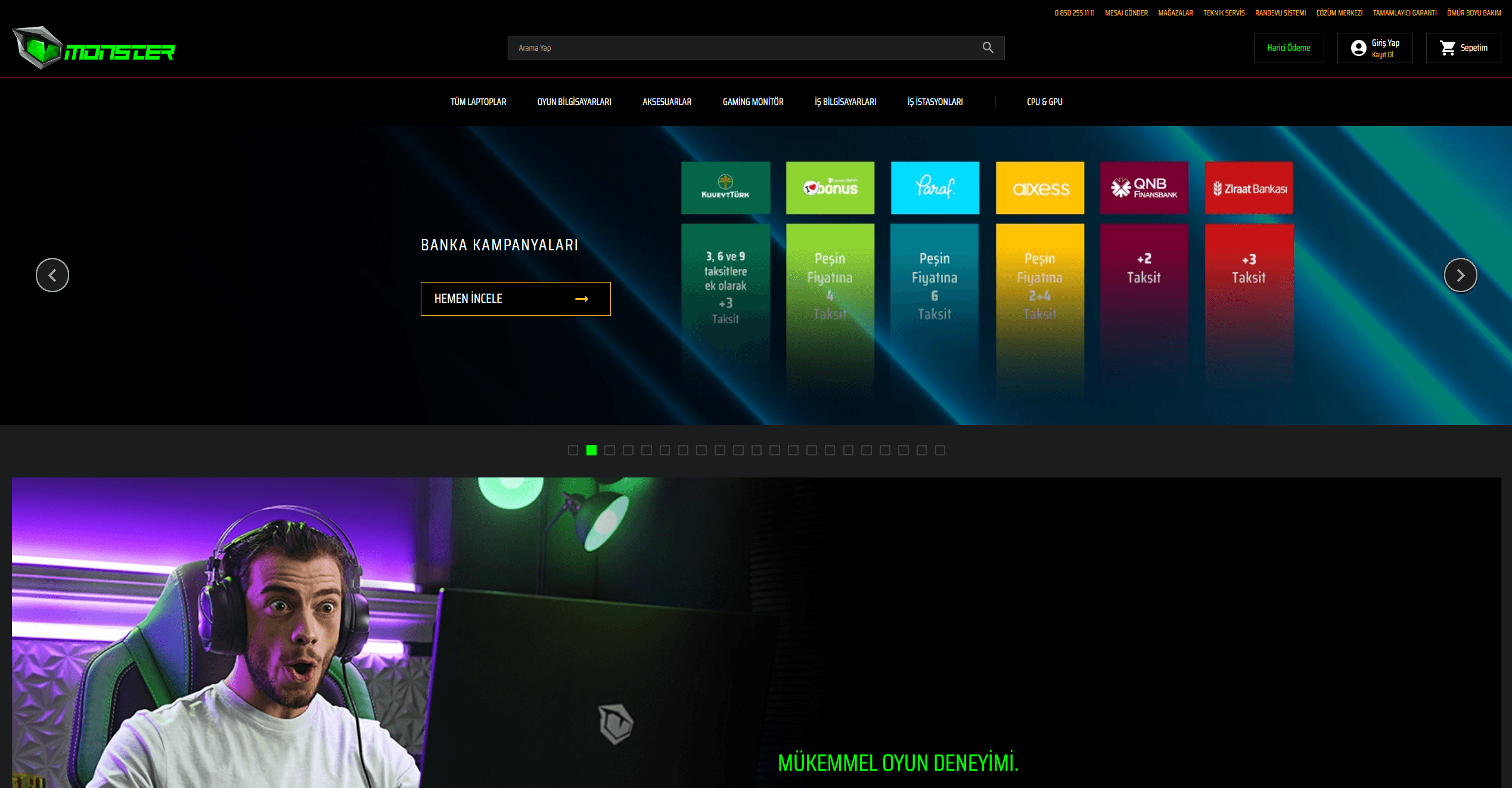 Monster Clone Web Site